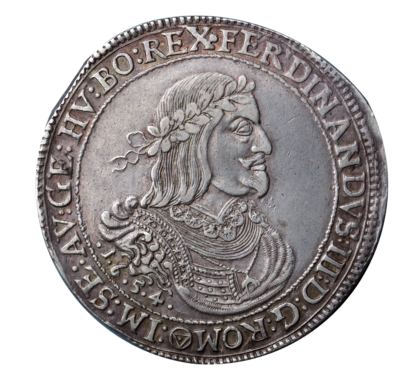Ferdinand III. - tolar 1654 Vídeň
