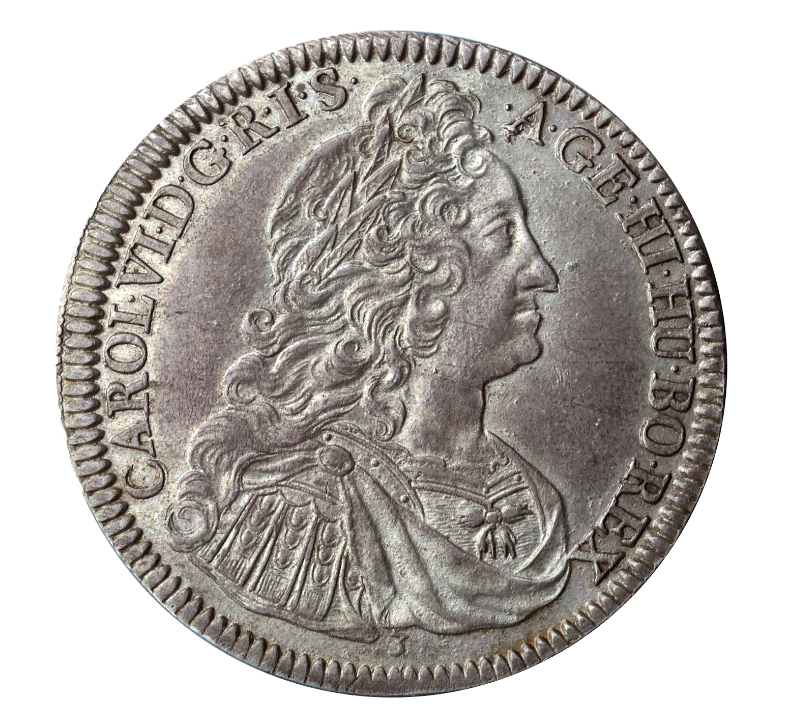 Karel VI. - tolar 1737 Hall