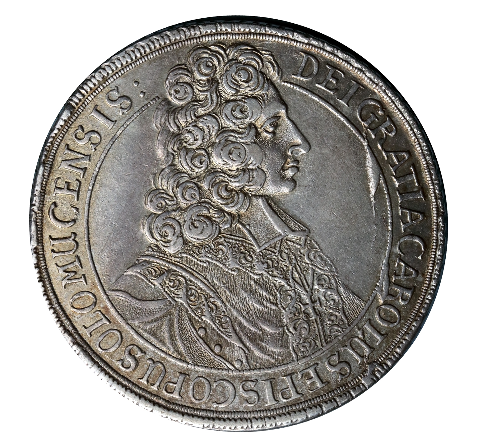 Karel III. Lotrinský - tolar 1706 Kroměříž, vzácný, R!