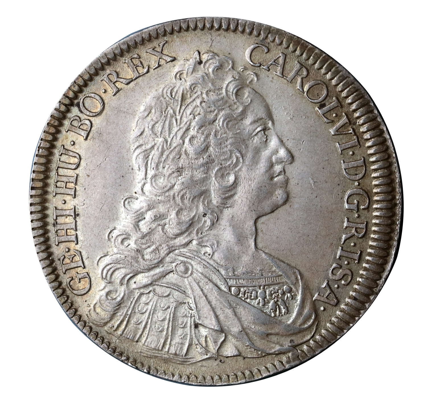 Karel VI. - tolar 1738 Hall