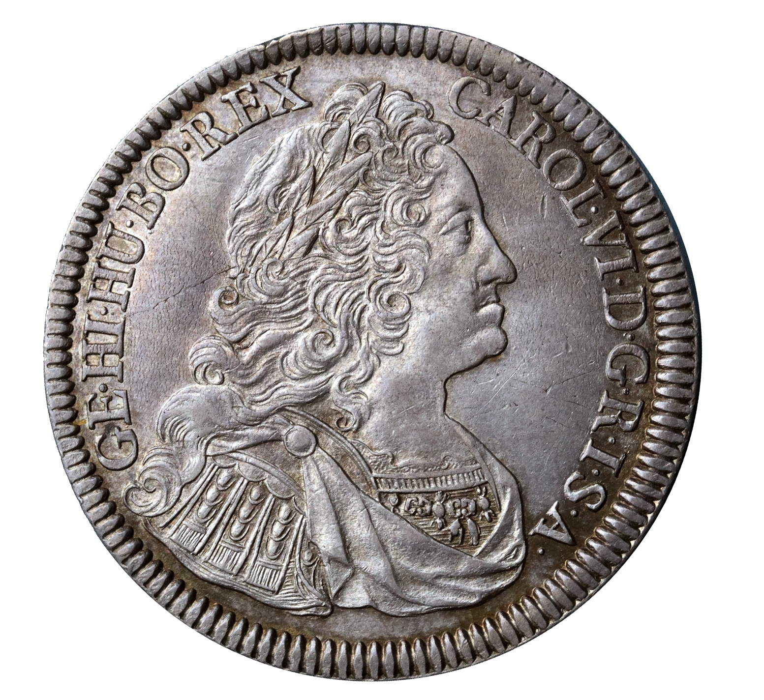 Karel VI. - tolar 1737 Hall