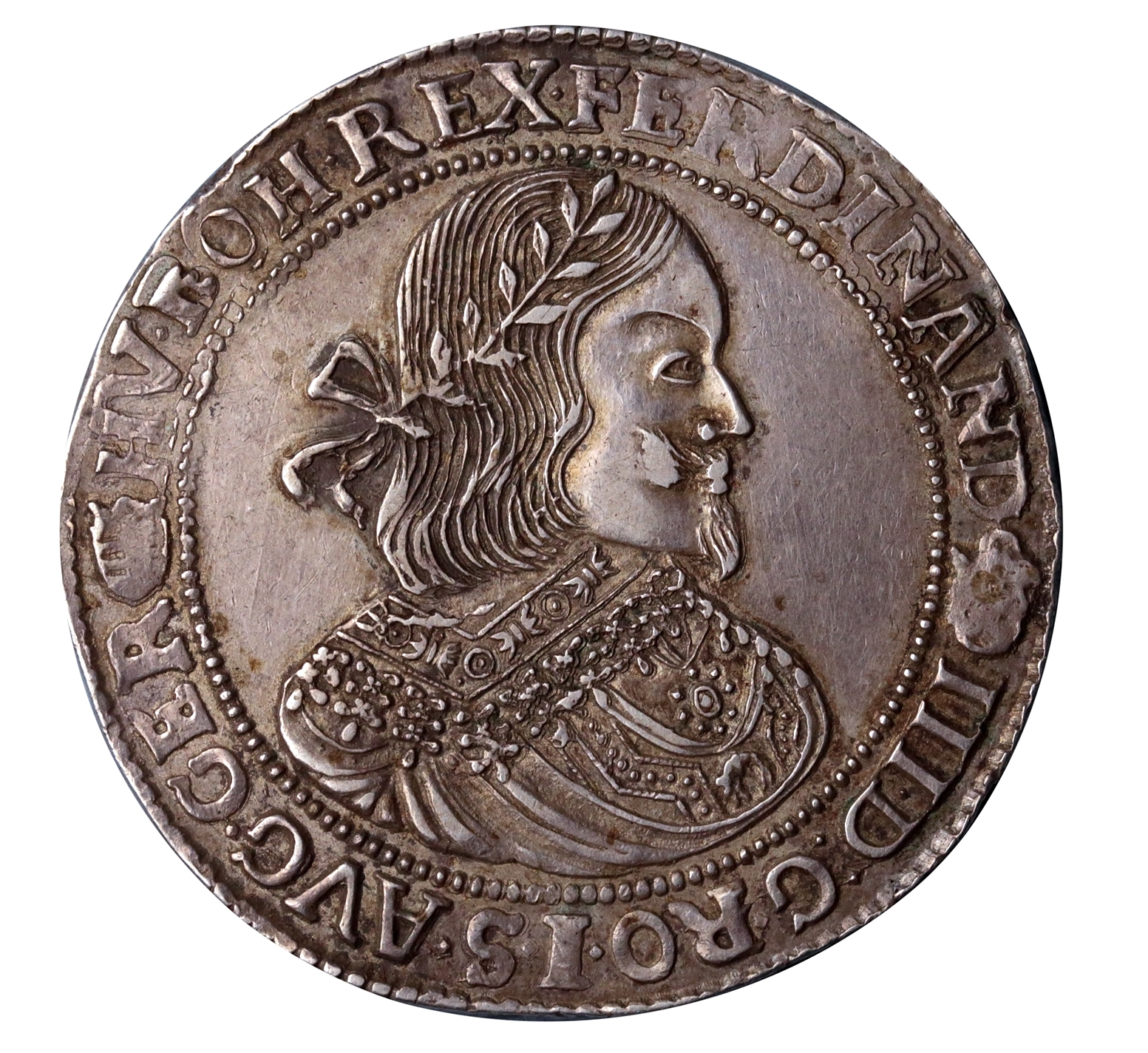 Ferdinand III. tolar 1654 Kremnice